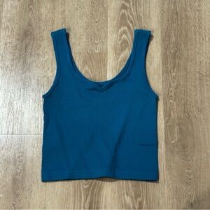Teal Sleeveless Women's Top